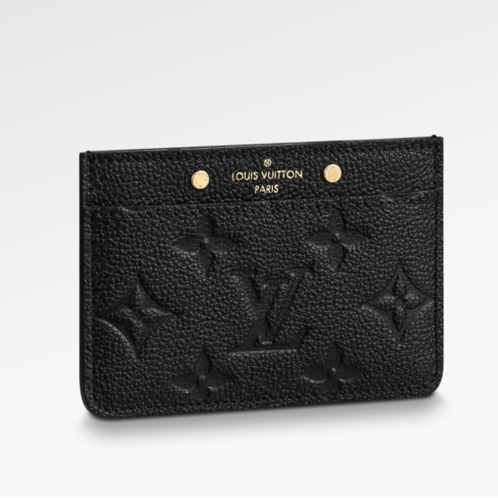 Louis Vuitton card holder Monogram Empreinte Leather